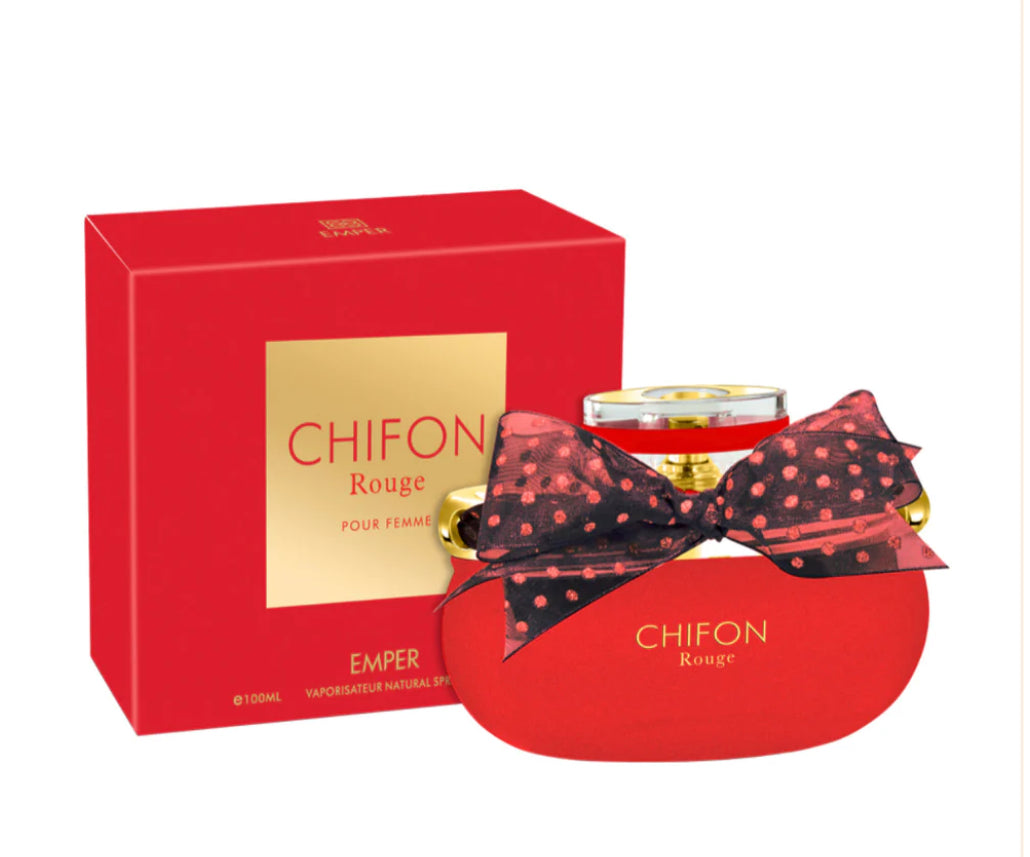 CHIFON ROUGE FOR HER EMPER